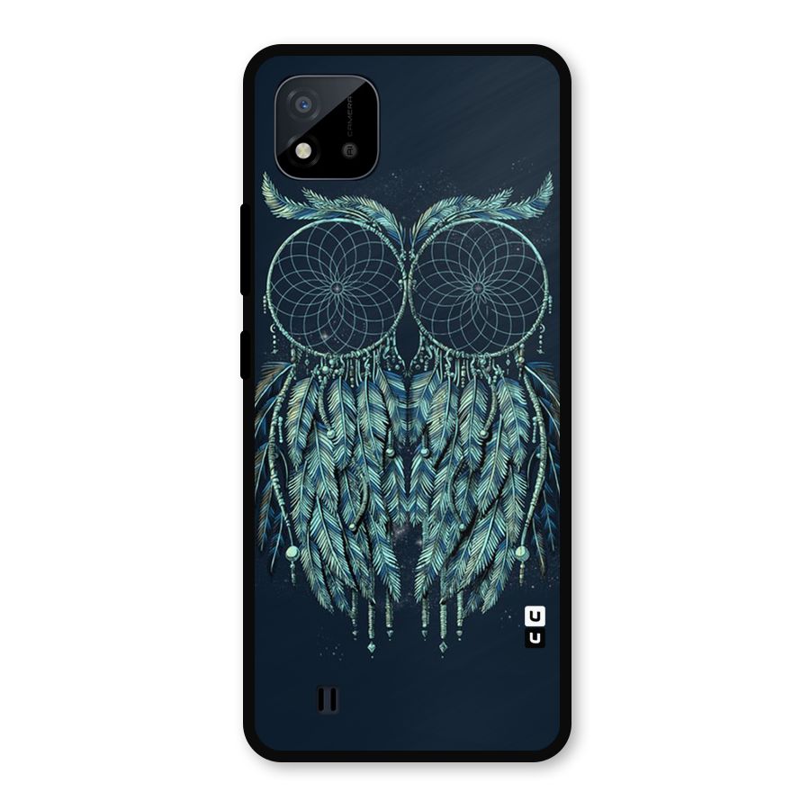 Dreamy Owl Catcher Metal Back Case for Realme C11 2021