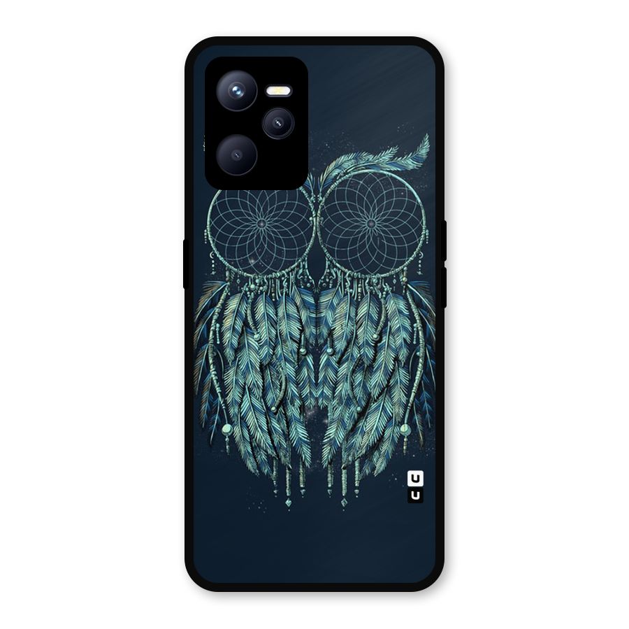 Dreamy Owl Catcher Metal Back Case for Realme C35