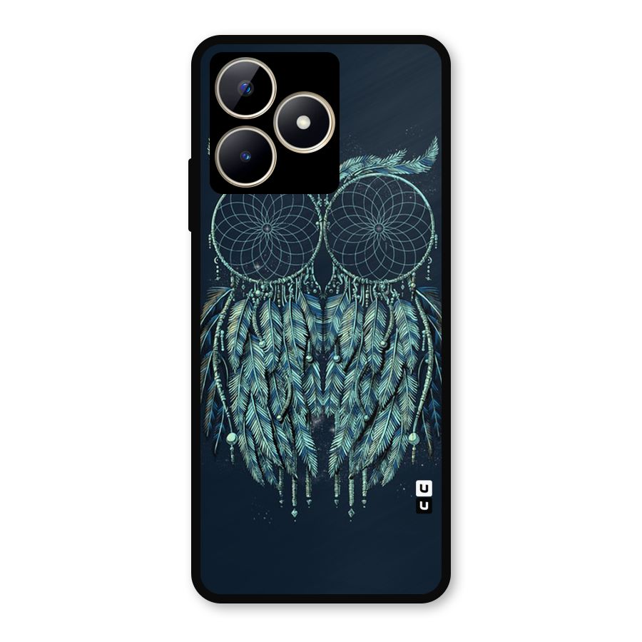 Dreamy Owl Catcher Metal Back Case for Realme C53