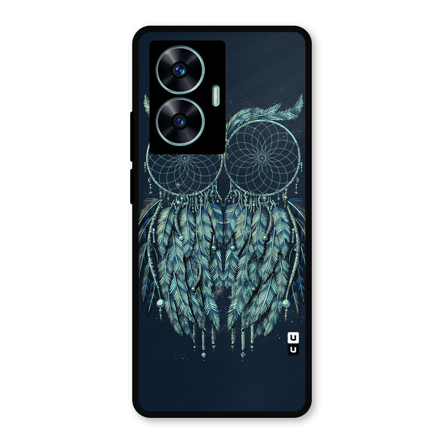 Dreamy Owl Catcher Metal Back Case for Realme C55