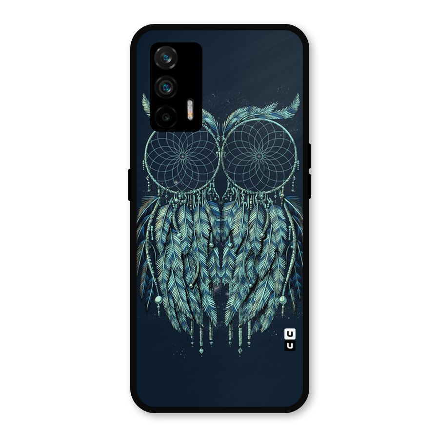 Dreamy Owl Catcher Metal Back Case for Realme GT 5G