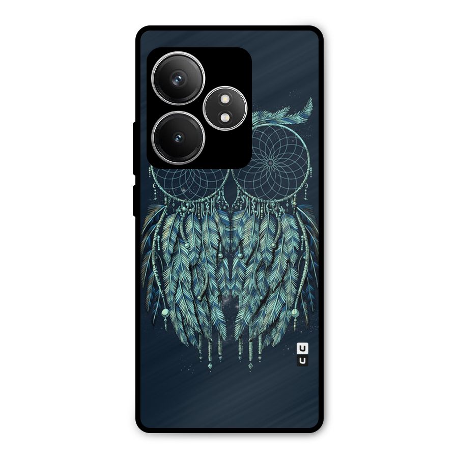 Dreamy Owl Catcher Metal Back Case for Realme GT 6T