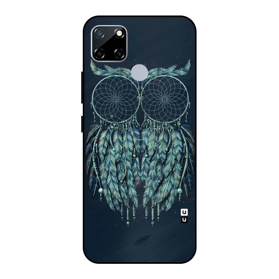 Dreamy Owl Catcher Metal Back Case for Realme Narzo 20