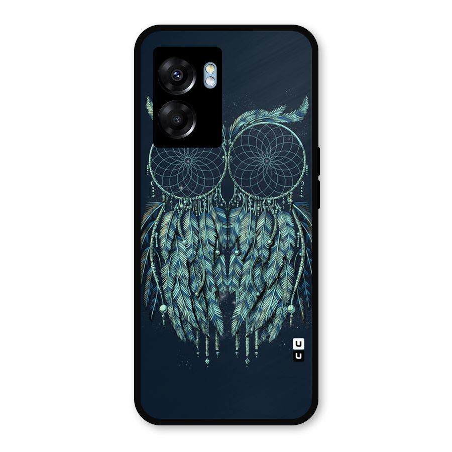 Dreamy Owl Catcher Metal Back Case for Realme Narzo 50 5G