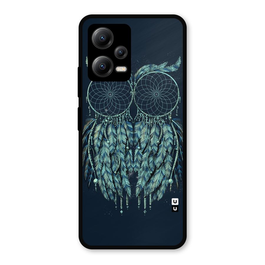 Dreamy Owl Catcher Metal Back Case for Redmi Note 12 5G