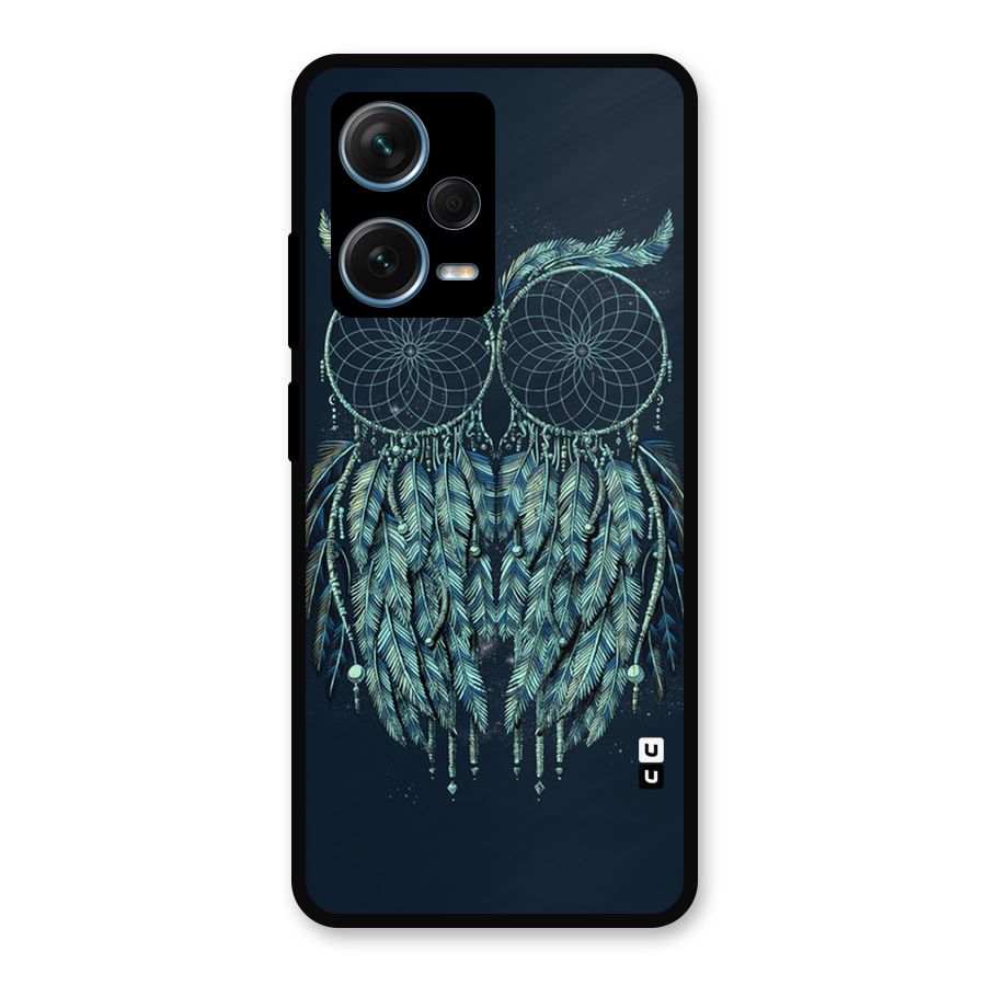 Dreamy Owl Catcher Metal Back Case for Redmi Note 12 Pro Plus 5G
