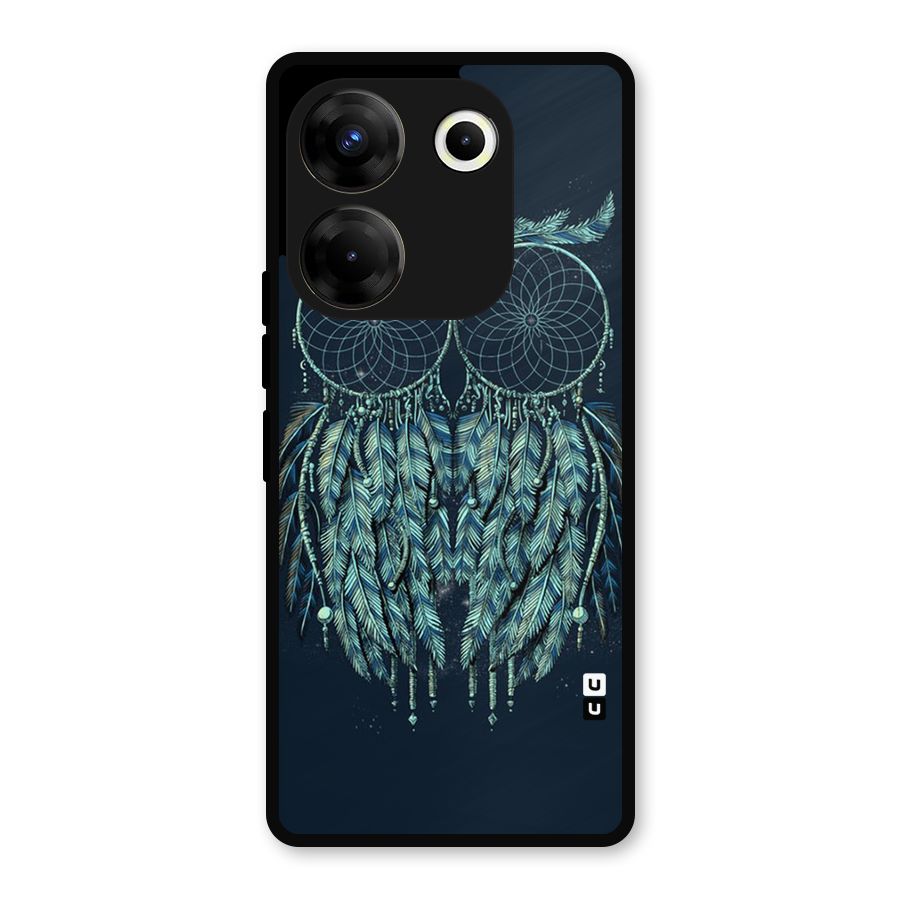 Dreamy Owl Catcher Metal Back Case for Tecno Camon 20