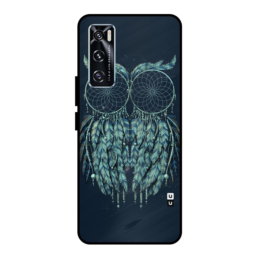 Dreamy Owl Catcher Metal Back Case for Vivo V20 SE
