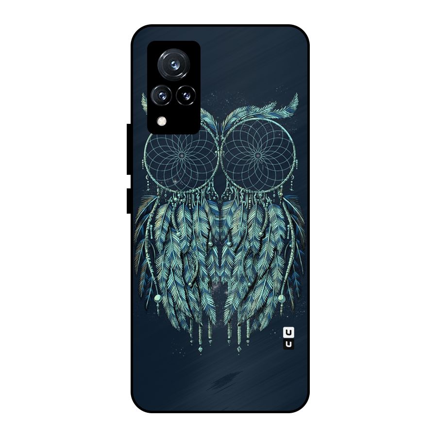 Dreamy Owl Catcher Metal Back Case for Vivo V21 5G