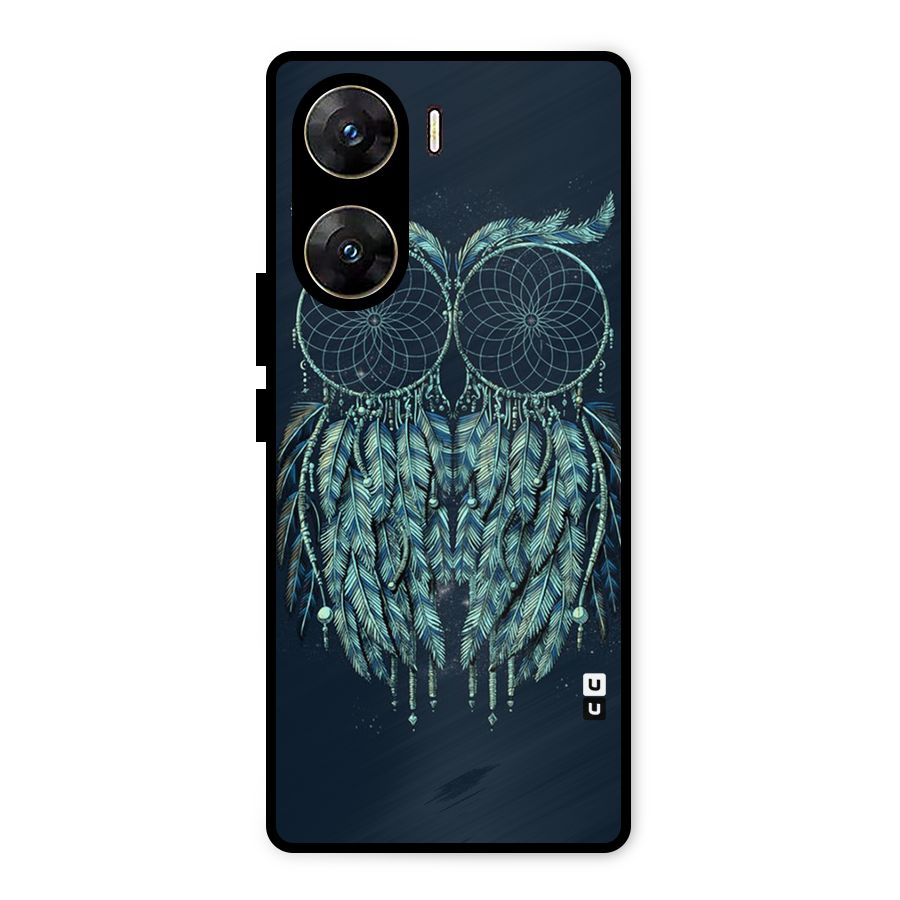 Dreamy Owl Catcher Metal Back Case for Vivo V29e