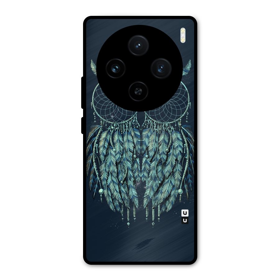 Dreamy Owl Catcher Metal Back Case for Vivo X100