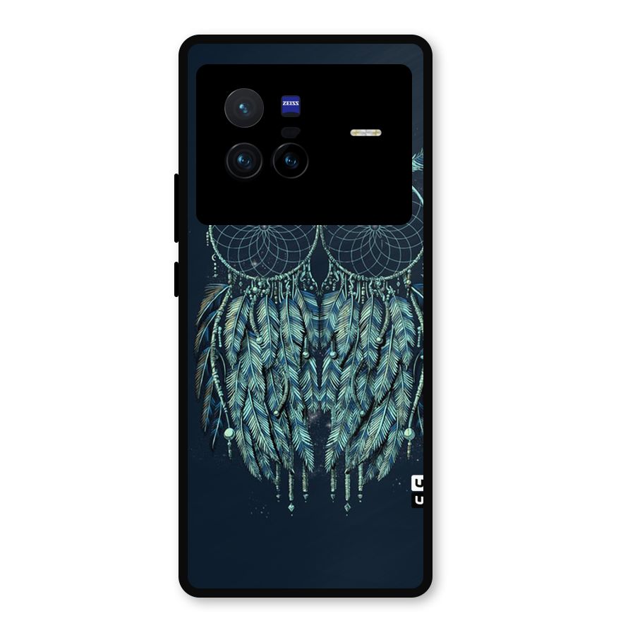 Dreamy Owl Catcher Metal Back Case for Vivo X80