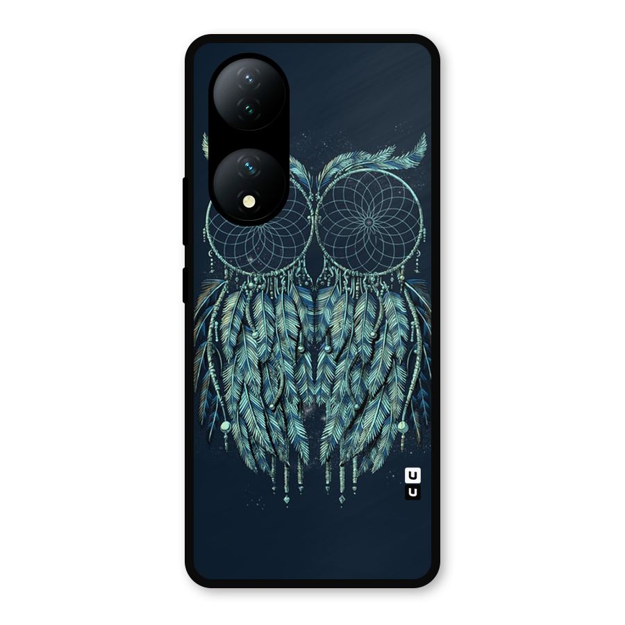 Dreamy Owl Catcher Metal Back Case for Vivo Y100a