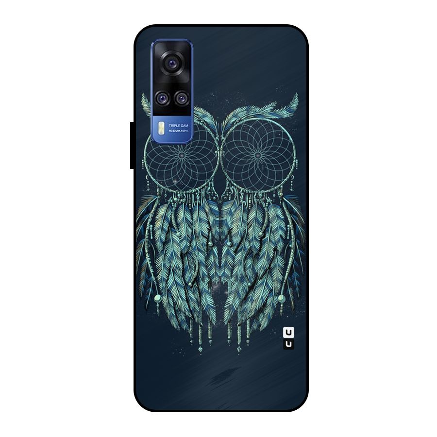 Dreamy Owl Catcher Metal Back Case for Vivo Y51