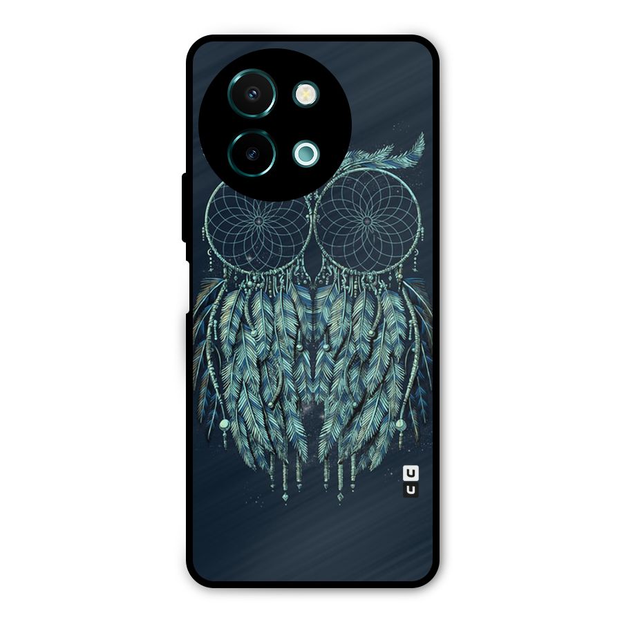 Dreamy Owl Catcher Metal Back Case for Vivo Y58