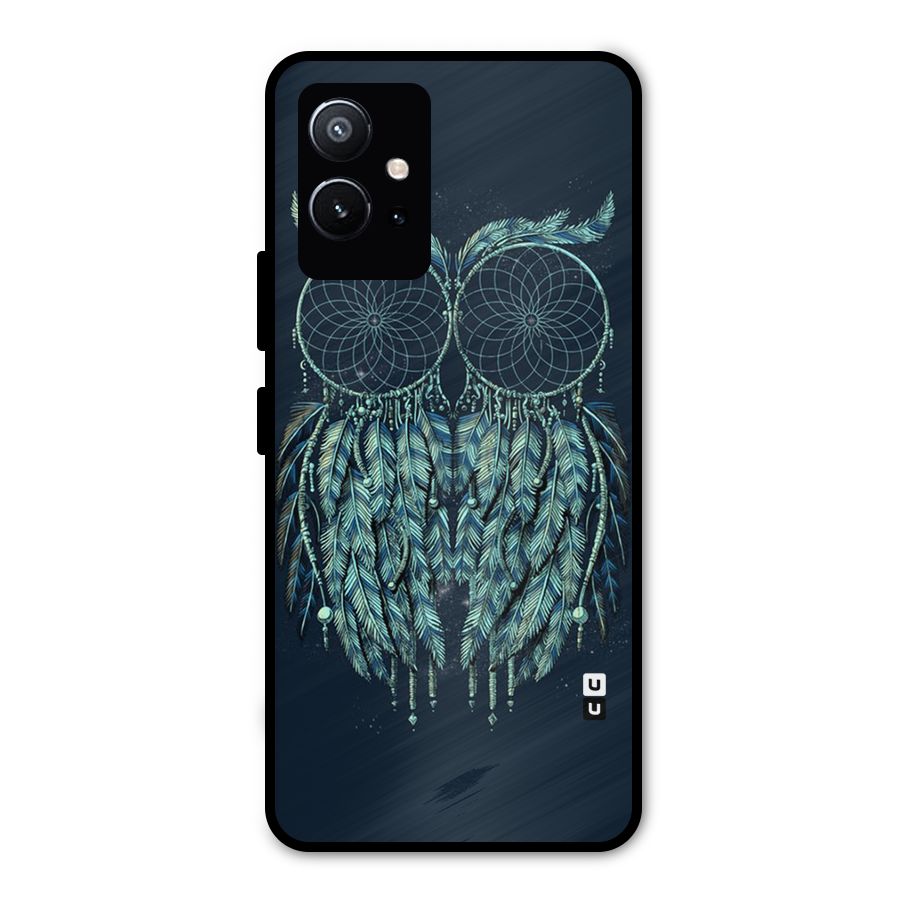 Dreamy Owl Catcher Metal Back Case for Vivo Y75 5G