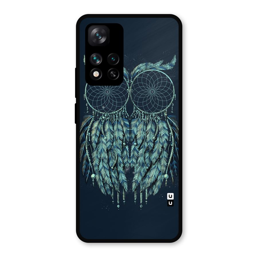 Dreamy Owl Catcher Metal Back Case for Xiaomi 11i Hypercharge 5G