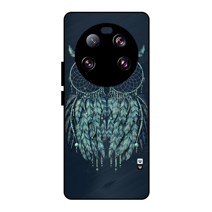Dreamy Owl Catcher Metal Back Case for Xiaomi 13 Ultra