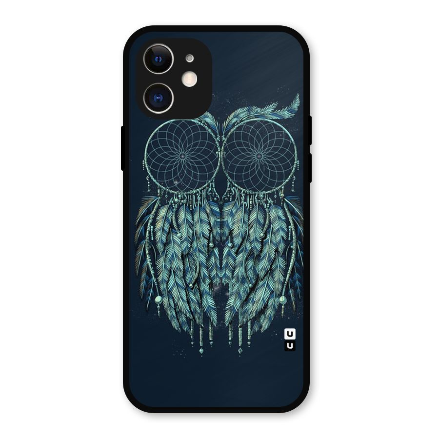 Dreamy Owl Catcher Metal Back Case for iPhone 12