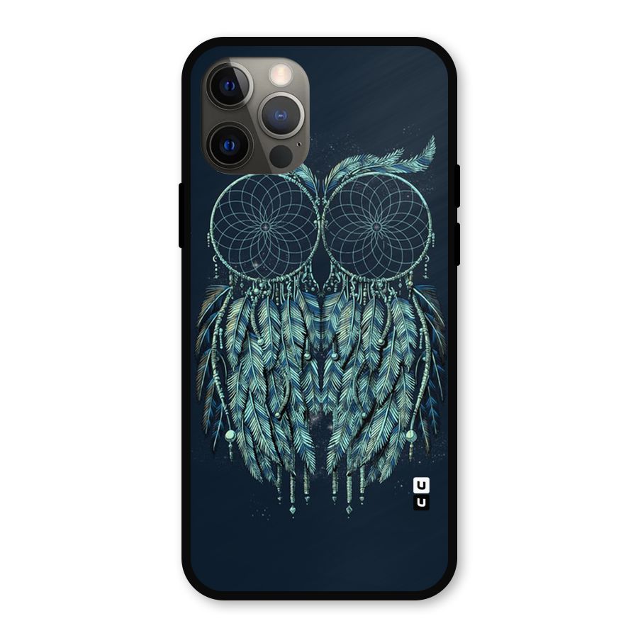 Dreamy Owl Catcher Metal Back Case for iPhone 12 Pro