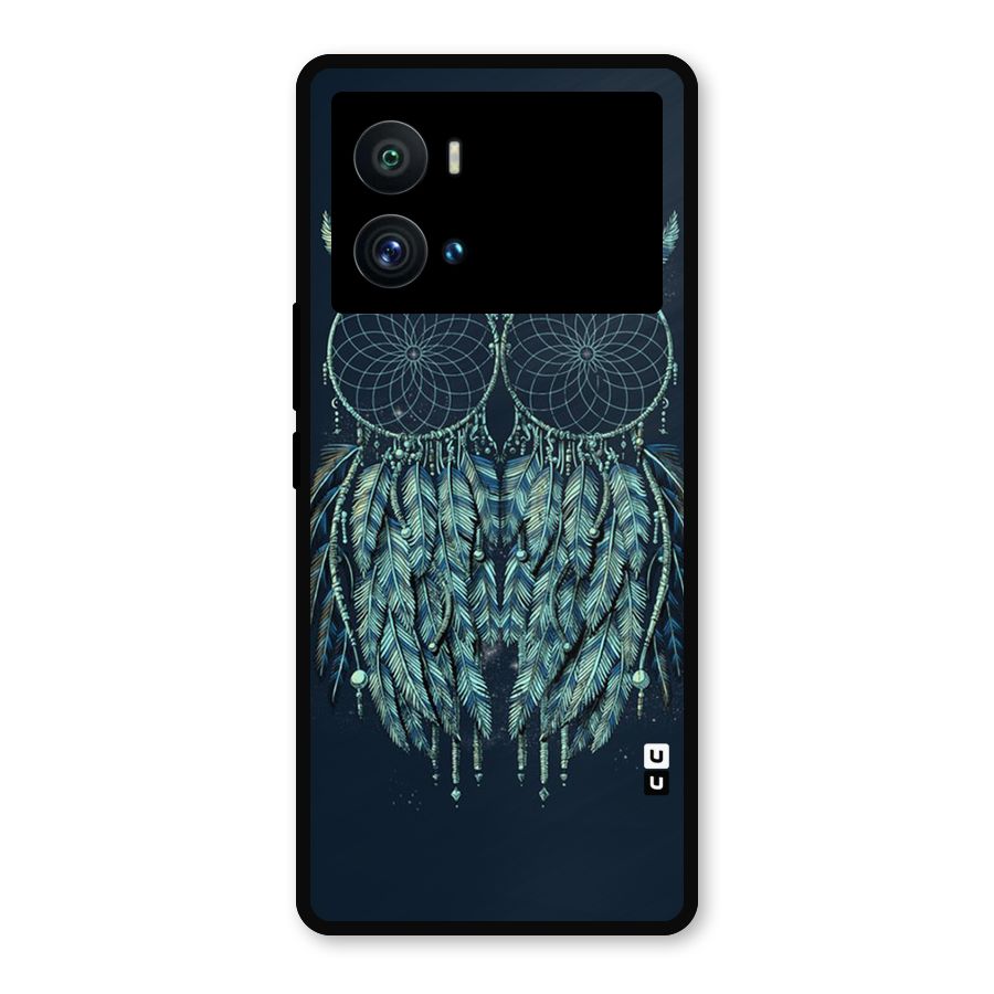 Dreamy Owl Catcher Metal Back Case for iQOO 9 Pro
