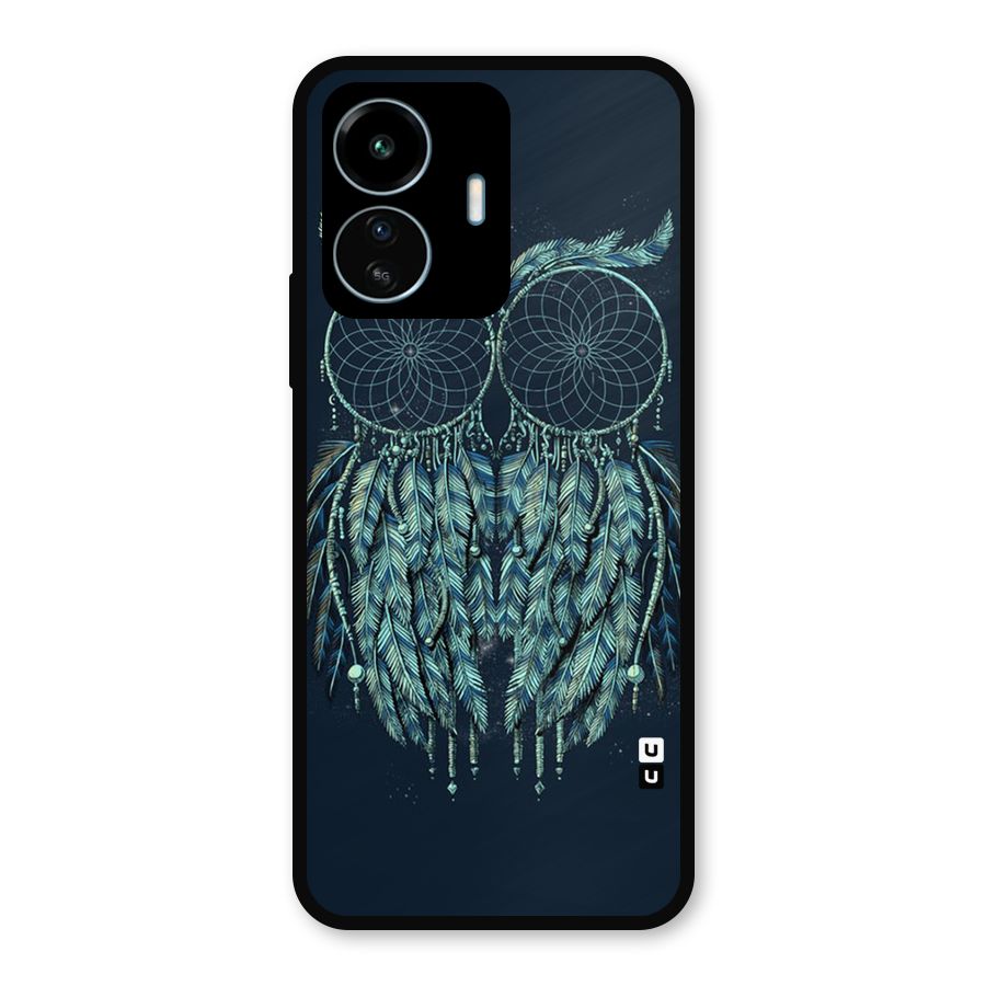 Dreamy Owl Catcher Metal Back Case for vivo iQOO Z6 Lite 5G