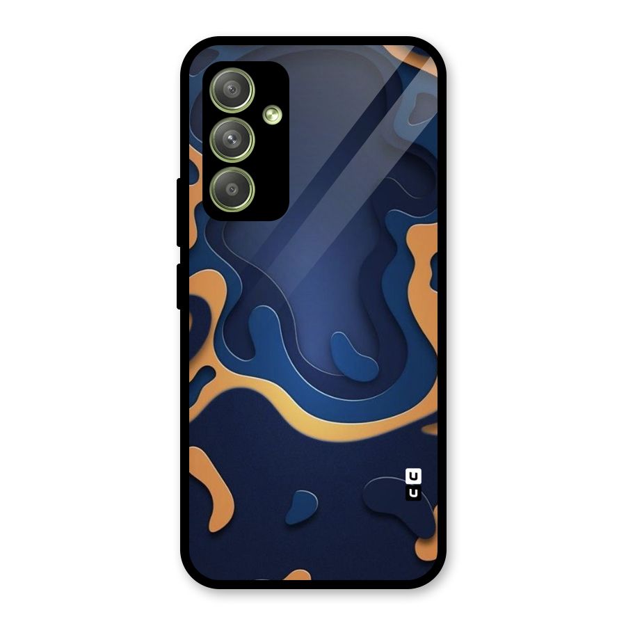 Drops Flow Glass Back Case for Galaxy A54