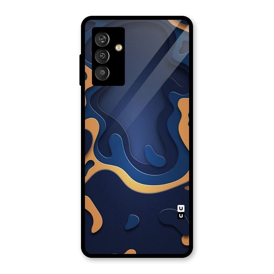 Drops Flow Glass Back Case for Galaxy M13
