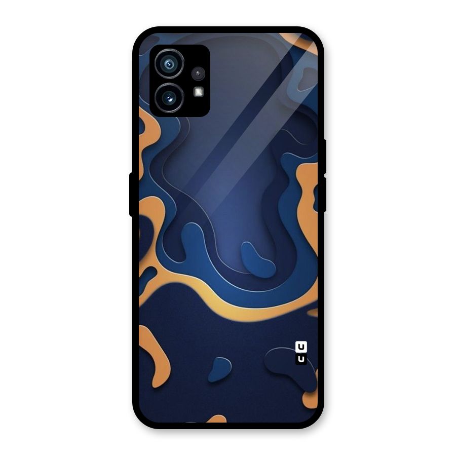 Drops Flow Glass Back Case for Nothing Phone 1
