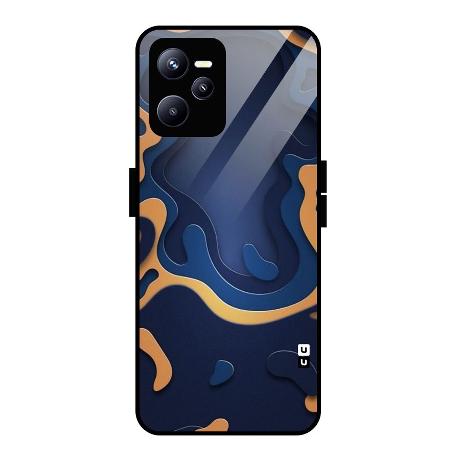 Drops Flow Glass Back Case for Realme C35