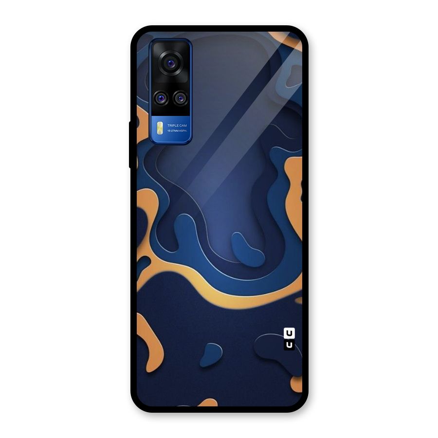 Drops Flow Glass Back Case for Vivo Y31