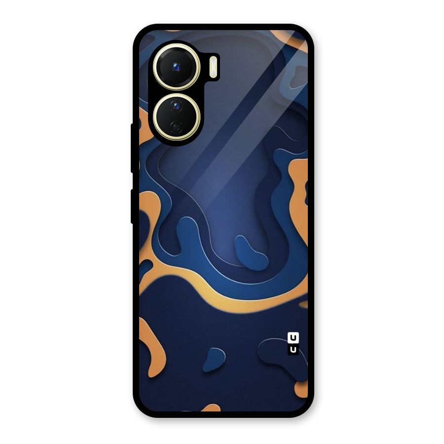 Drops Flow Glass Back Case for Vivo Y56