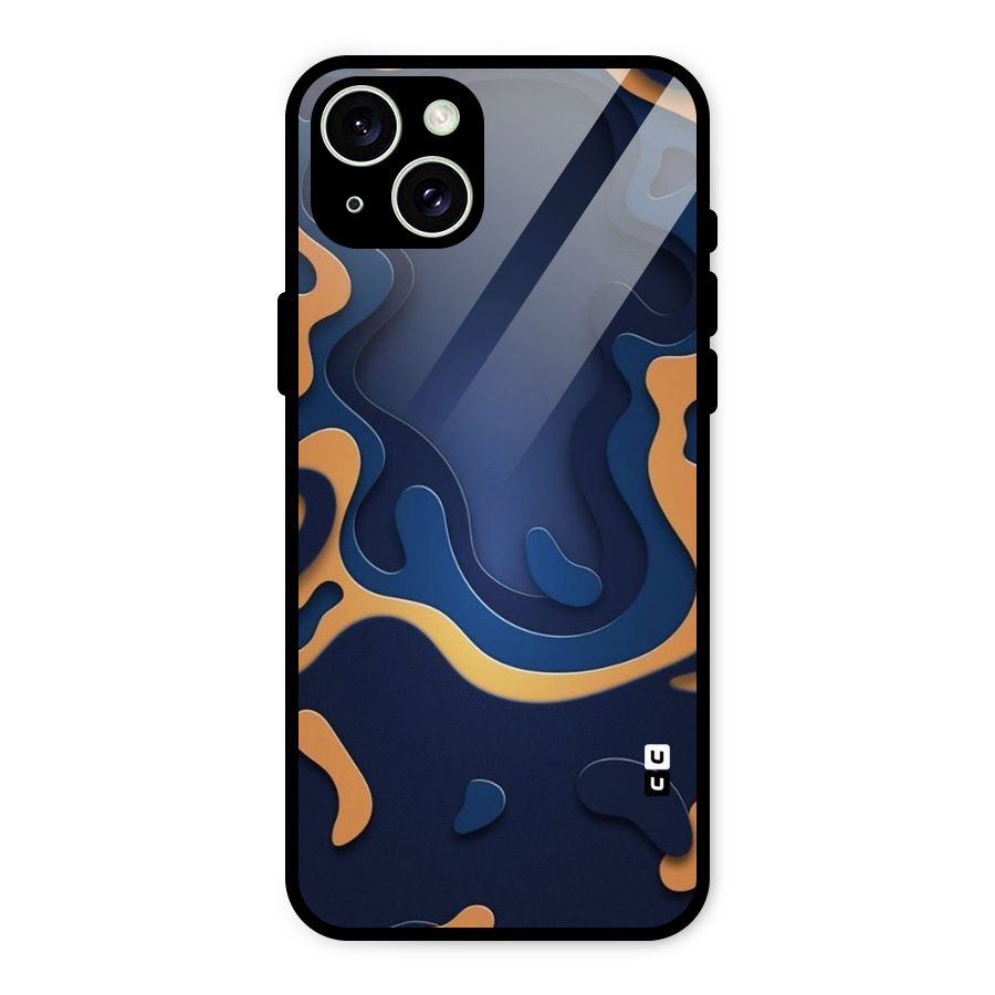 Drops Flow Glass Back Case for iPhone 15 Plus