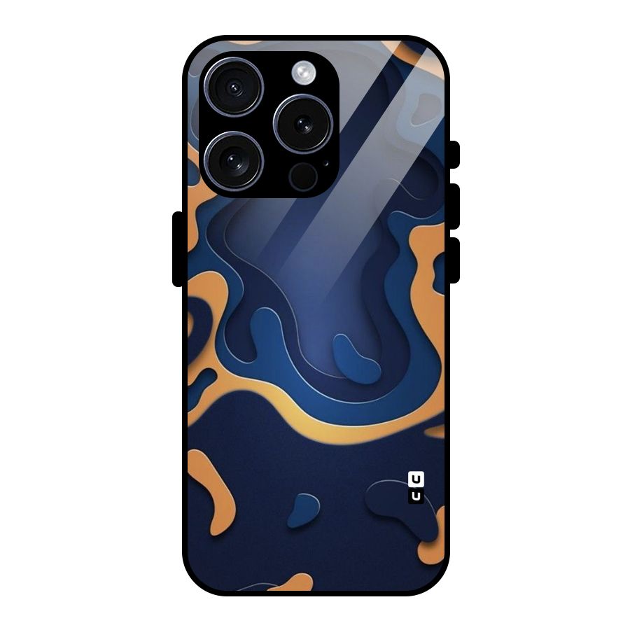 Drops Flow Glass Back Case for iPhone 15 Pro
