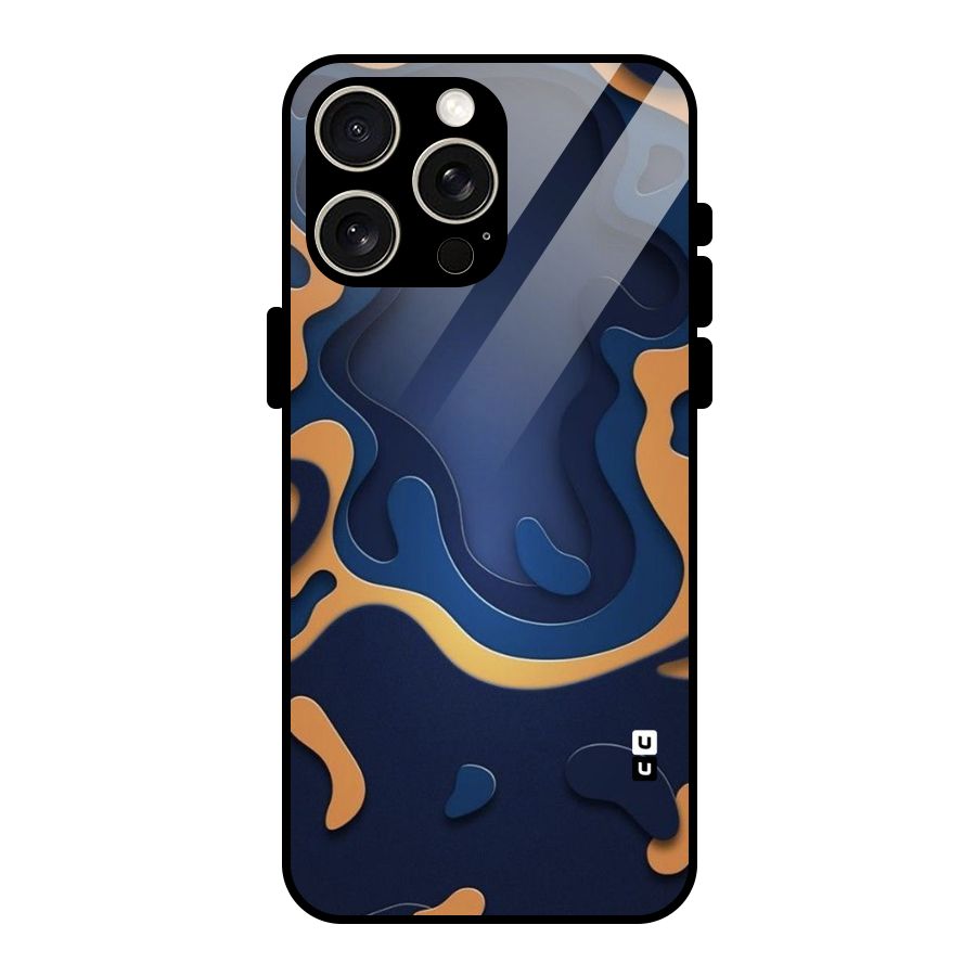 Drops Flow Glass Back Case for iPhone 15 Pro Max
