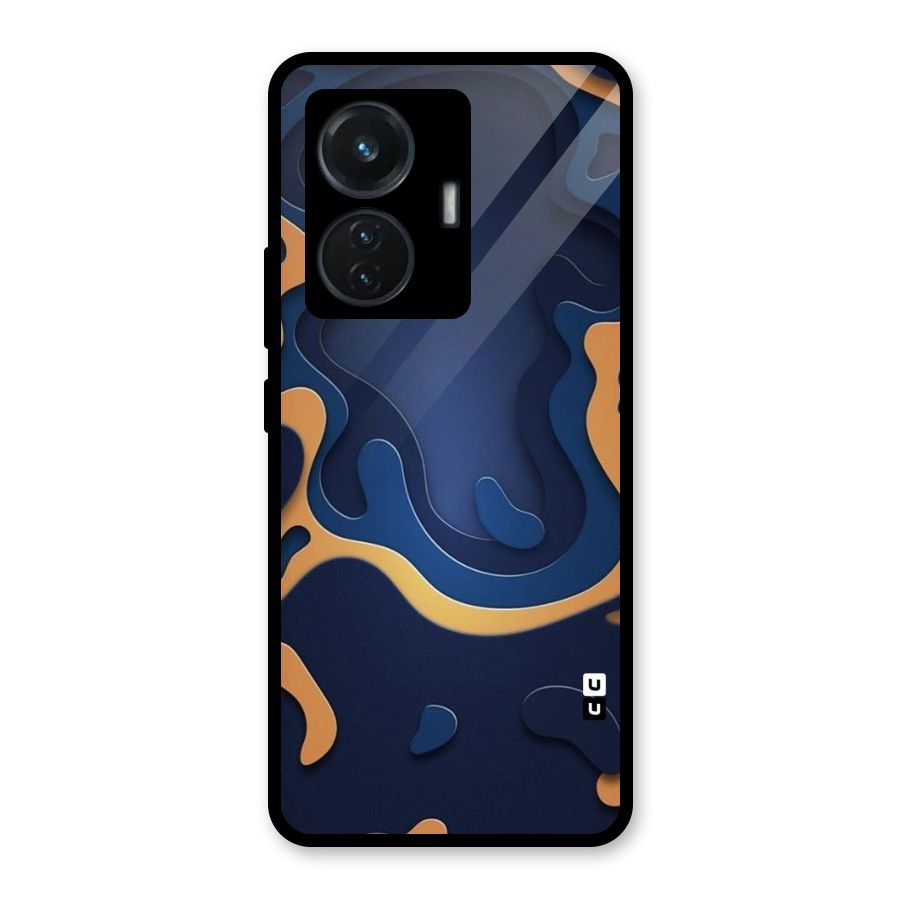 Drops Flow Glass Back Case for iQOO Z6 44W