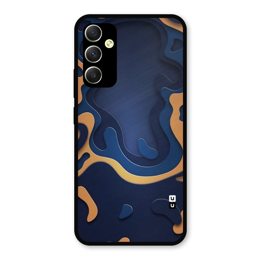 Drops Flow Metal Back Case for Galaxy A34