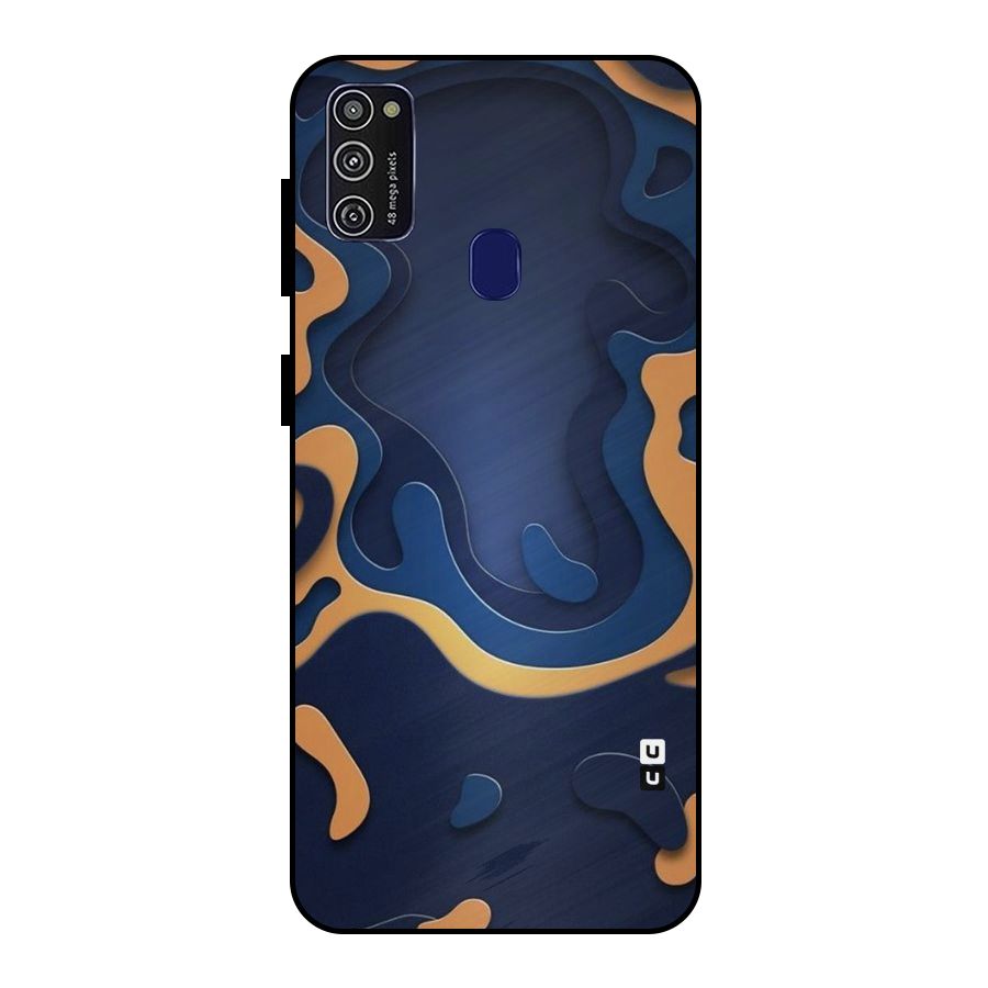Drops Flow Metal Back Case for Galaxy M30s