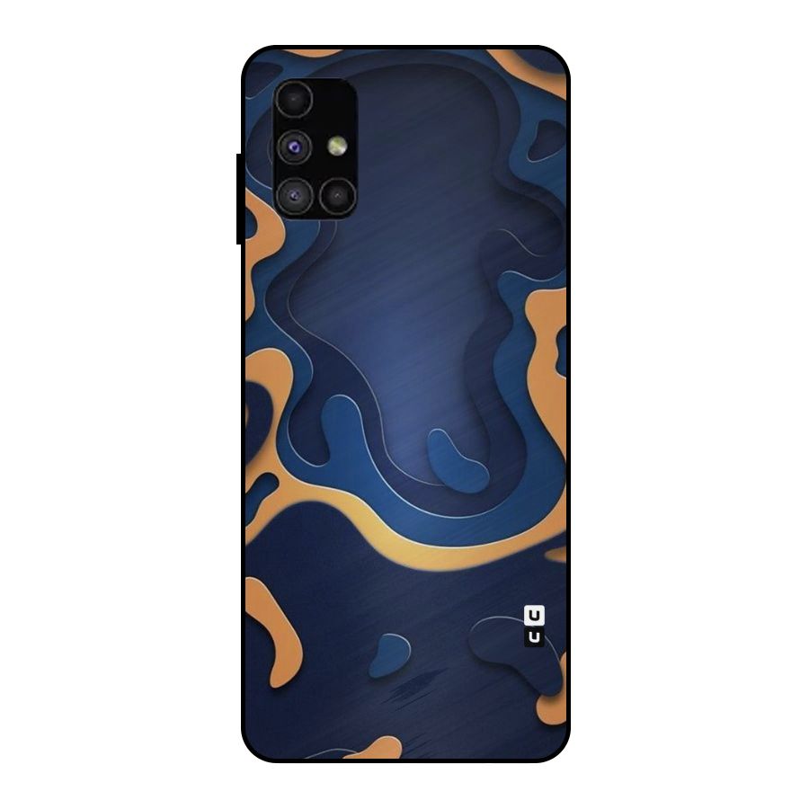 Drops Flow Metal Back Case for Galaxy M51