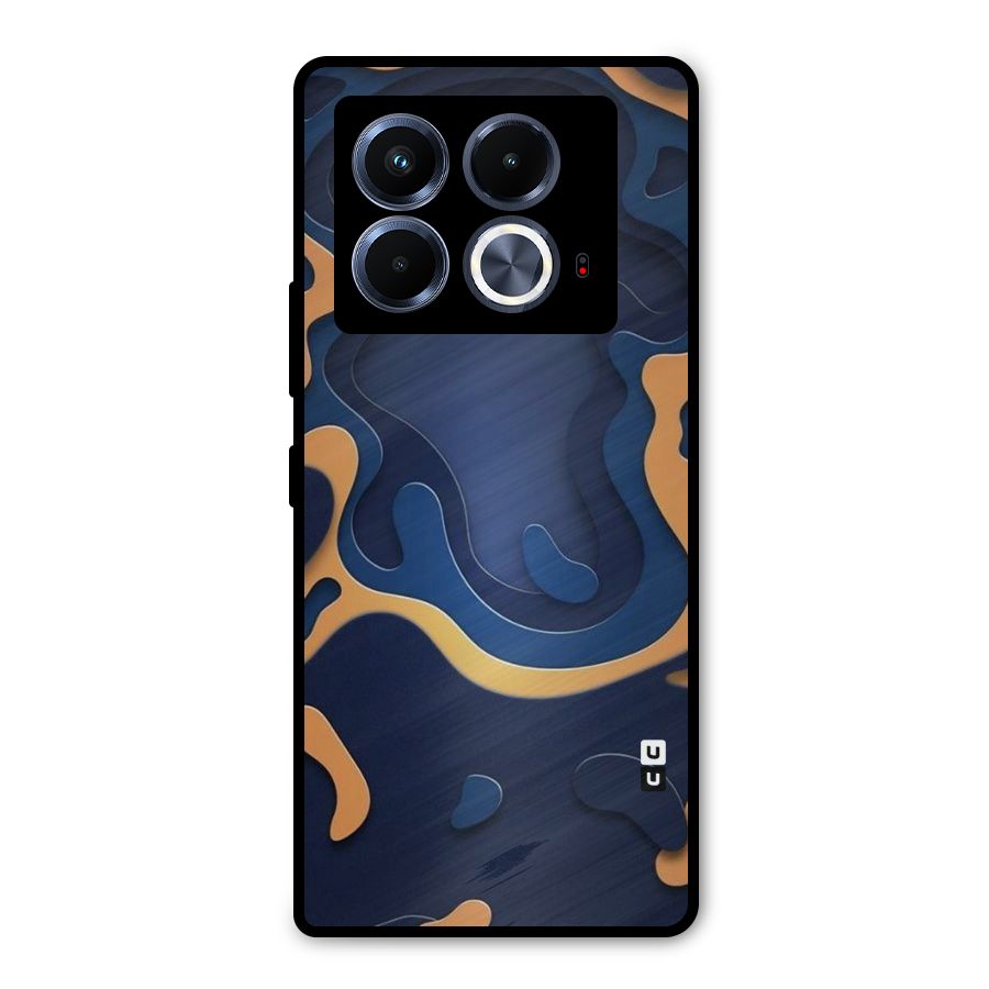Drops Flow Metal Back Case for Infinix Note 40 5G