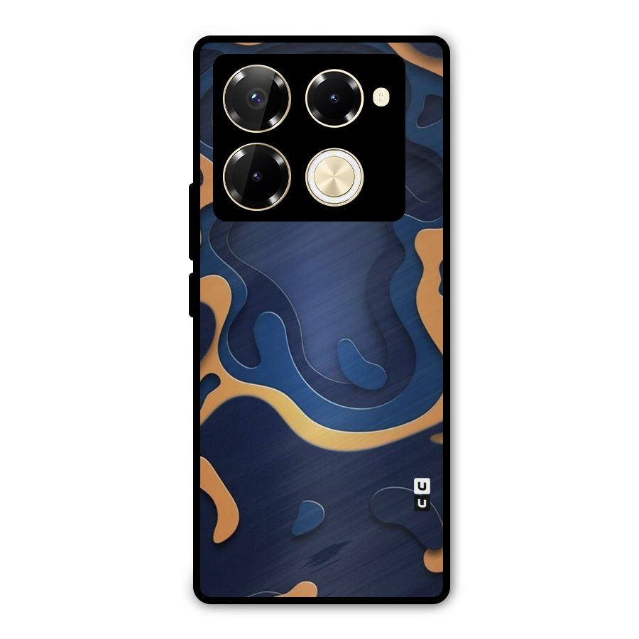 Drops Flow Metal Back Case for Infinix Note 40 Pro Plus