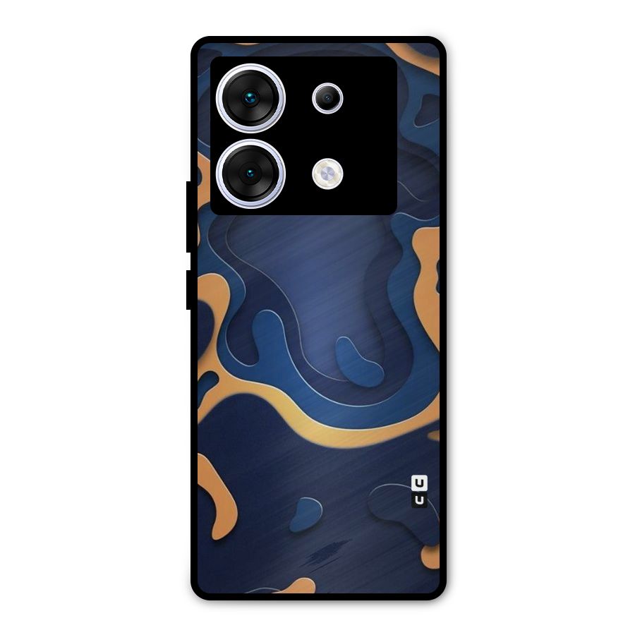 Drops Flow Metal Back Case for Infinix Zero 30 5G