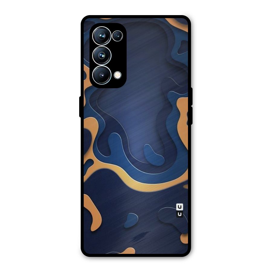 Drops Flow Metal Back Case for Oppo Reno5 Pro 5G