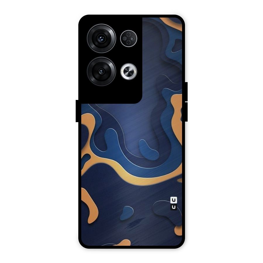 Drops Flow Metal Back Case for Oppo Reno8 Pro 5G