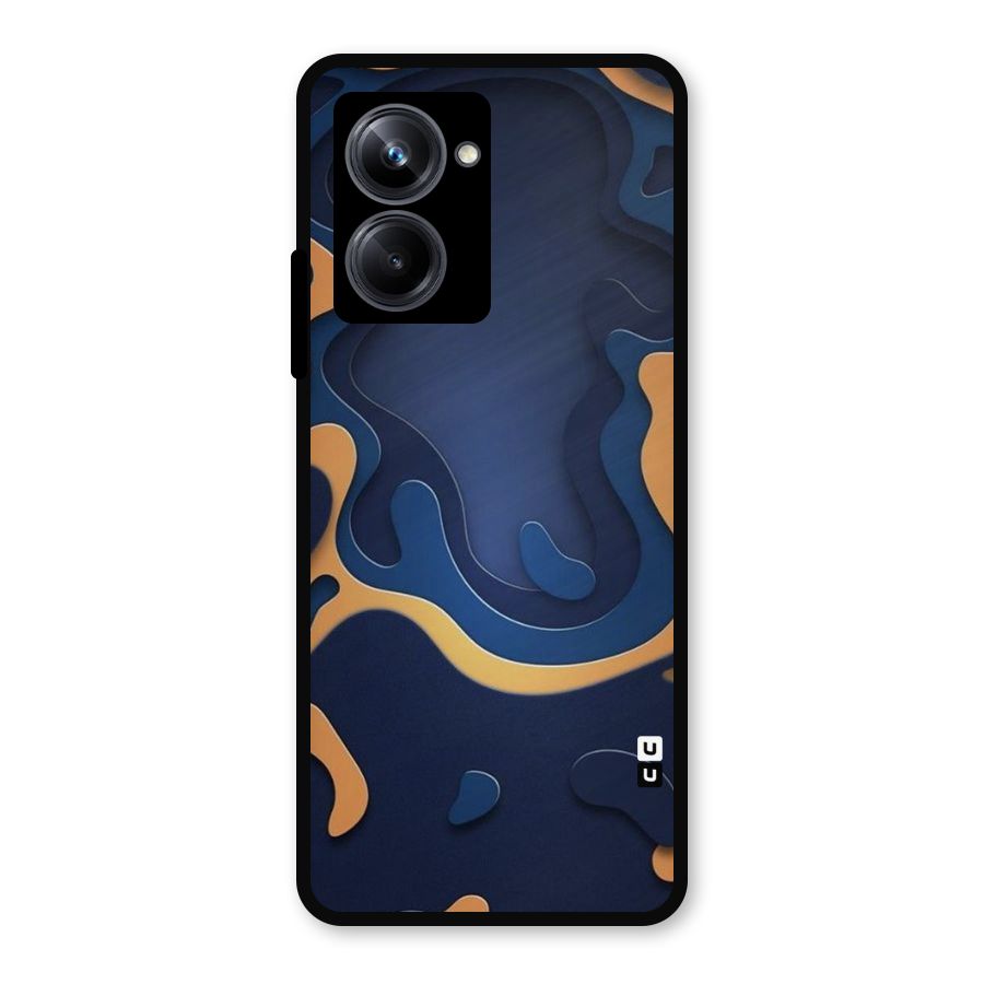 Drops Flow Metal Back Case for Realme 10 Pro