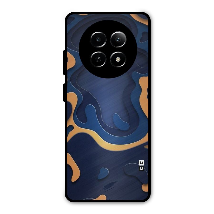 Drops Flow Metal Back Case for Realme 12 5G