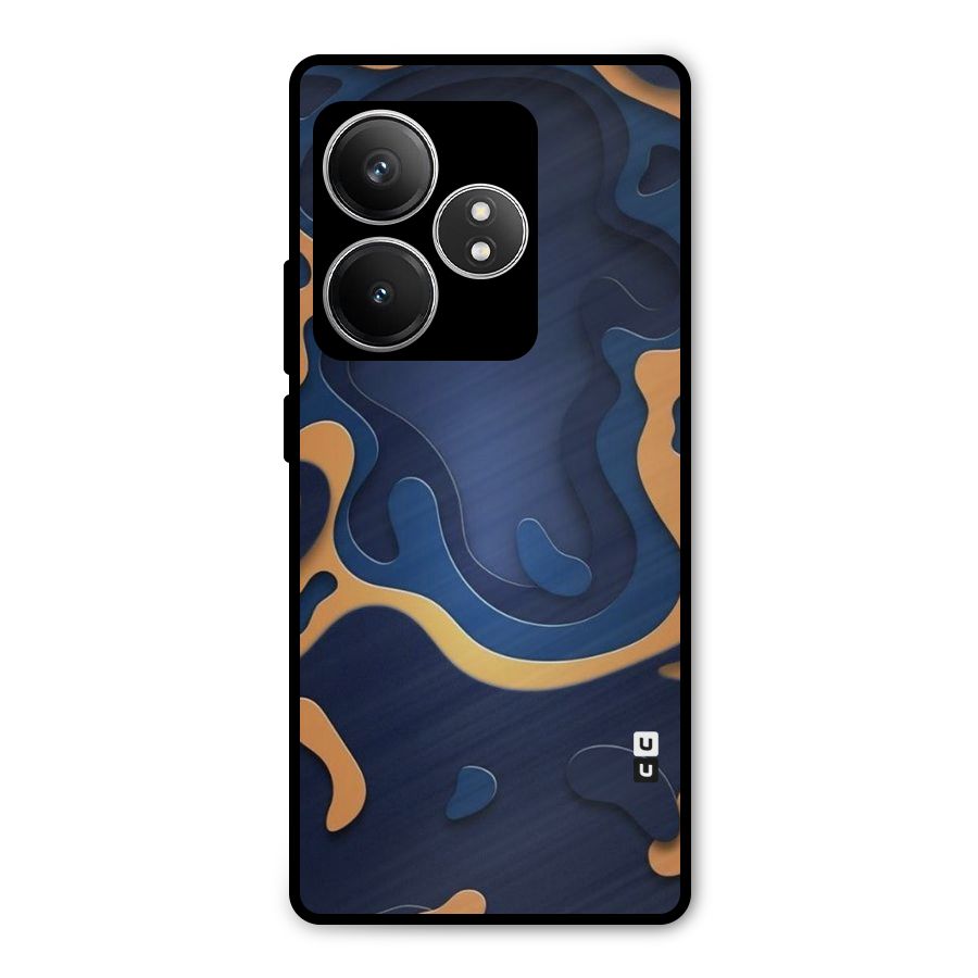 Drops Flow Metal Back Case for Realme GT 6T