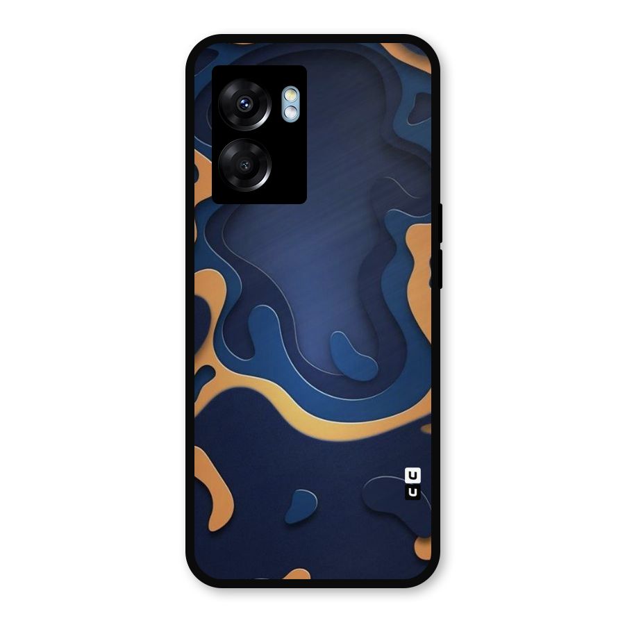 Drops Flow Metal Back Case for Realme Narzo 50 5G