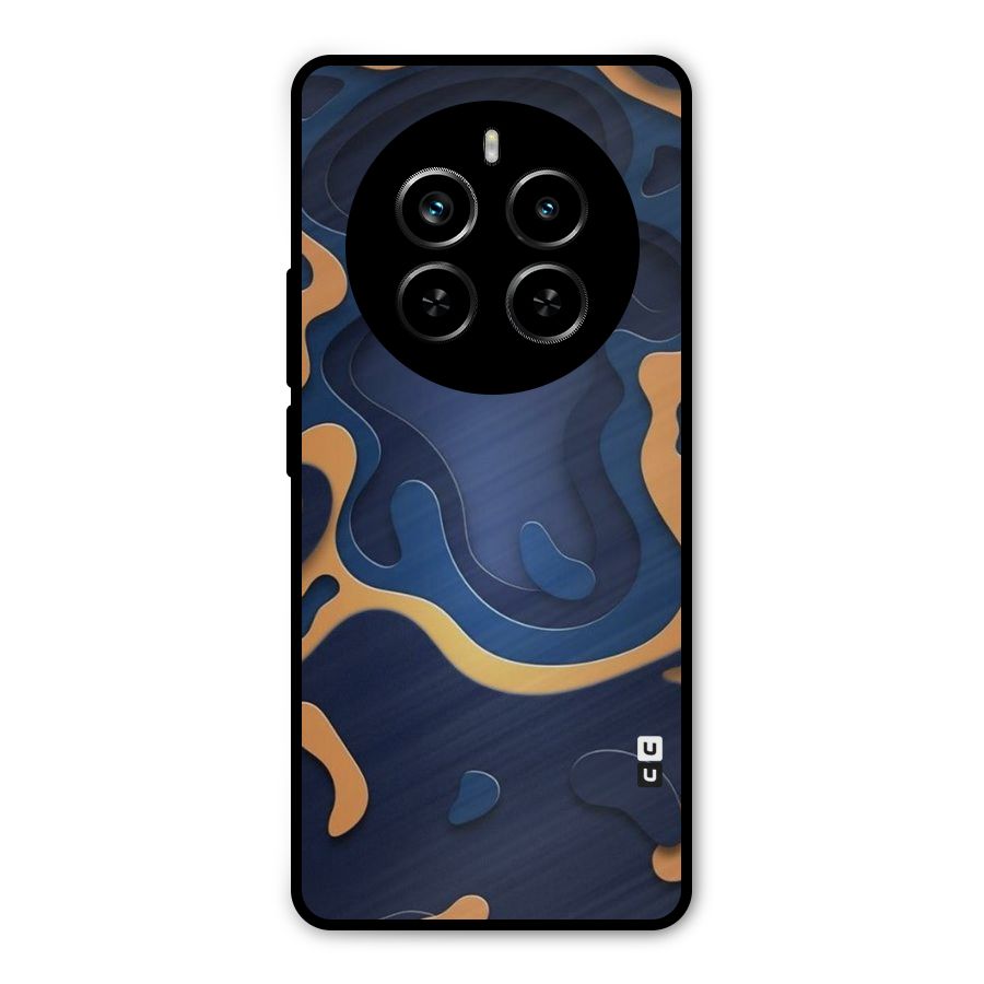 Drops Flow Metal Back Case for Realme P1 Pro