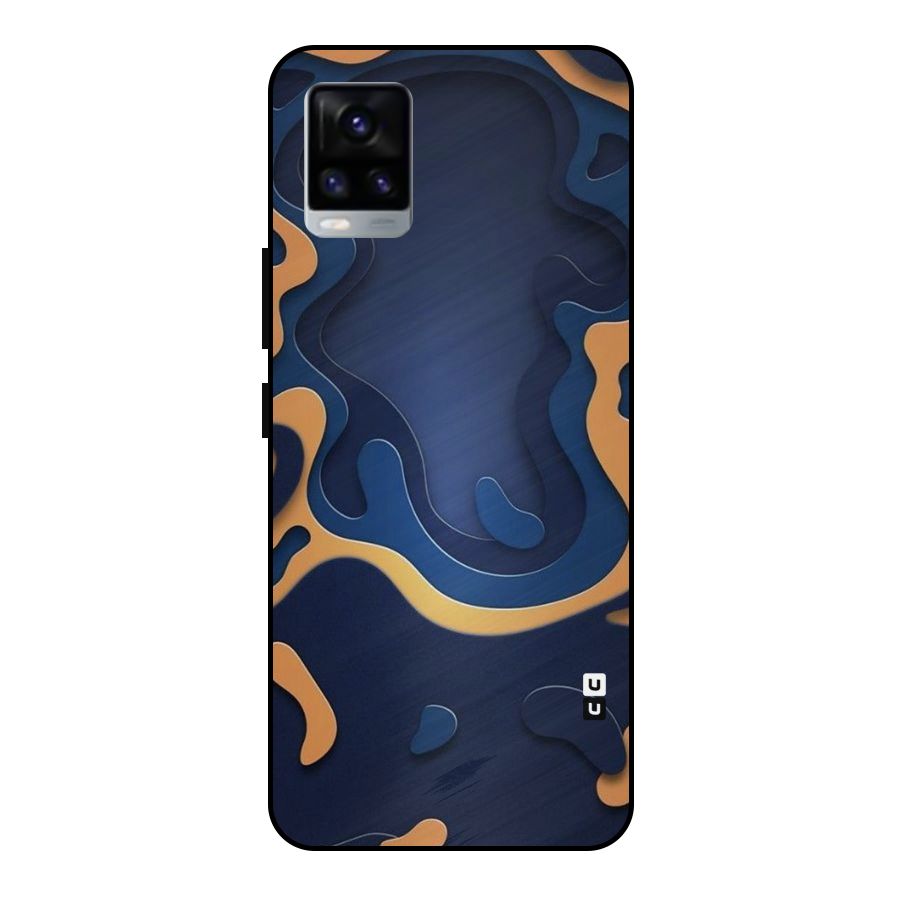 Drops Flow Metal Back Case for Vivo V20